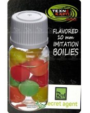 Насадка силиконовая Technocarp Flavored Imitation Boilies 10мм - Secret Agent R.Hutchinson