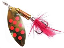 Блешня Lucky John Spin-X Long 3 6,0г GR