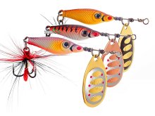 Блешня Lucky John Trian Blade Round 9,0г