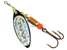 Блесна Mepps Aglia Long Rainbow №2 7,0г черная