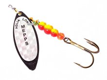Блешня Mepps Aglia Long Rainbow №3 11,5г чорна