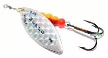 Блесна Mepps Aglia Long Rainbow №3 11,5г серебро