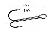 Двійник Kumho Double Hook KH-11040 №1/0 (10шт/уп)