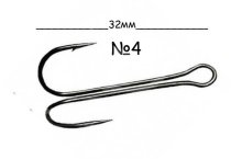 Двійник Kumho Double Hook KH-11040 №4 (10шт/уп)