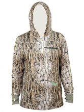 Футболка Kosadaka Ice Silk Sunblock "SNAKE SKIN" UV защита, серая XXL