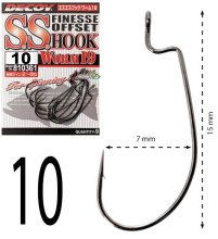 Крючки Decoy Worm 19 S.S.Hook №10 (10шт/уп)