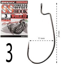 Крючки Decoy Worm 19 S.S.Hook №03 (9шт/уп)