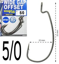Крючки Hayabusa Wide Gap Offset WRM956 NRB №5/0 (4шт/уп)