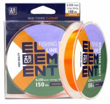 Леска Zeox Element Long Distance Orange 150м 0,405мм