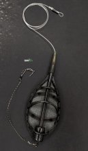 Монтаж Technocarp Method Flat XL (флюорокарбоновый лидер) 60г