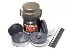 Набор для ланча Zojirushi SL-JAF14HG 1,23л темно-серый