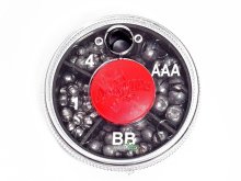 Набір дробинок Dinsmores 4 compartment split soft lead shot MINI (ED-105)