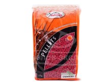 Пеллетс Carp Zoom Multifish Pellets 6,0мм 1кг Strawberry (Клубника)