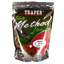 Пеллетс Traper Method Feeder 2мм 500г - Red Fruit