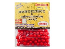 Пенопласт в протеиновом тесте "Instinct" maxi слива
