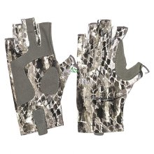 Перчатки Kosadaka Ice Silk Sunblock Snake Skin, UV защита, серые L/XL