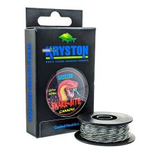 Повідковий матеріал Kryston Snakebite Coated Hooklink Camou 20м 20lb