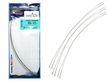 Поводок UKRSPIN Orange Spinning Струна №2 AFW (не паянная) 17см 10кг 0,3мм (10шт/уп)