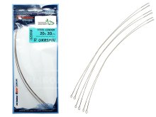 Поводок UKRSPIN Orange Spinning Струна №2 AFW (не паянная) 20см 10кг 0,3мм (10шт/уп)