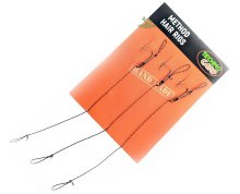 Поводок Technocarp "Method" 15lb крючок Wide Gape №10 (3шт/уп)
