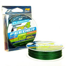 Шнур Flagman PE Hybrid X4 Feeder Moss Green 150м 0,16мм