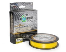 Шнур Power Pro S8S жёлтый 135м