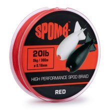 Шнур сподовый Spomb Braid Red 300м