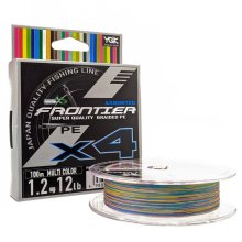 Шнур YGK Frontier X4 100м мультиколор