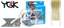 Шнур YGK G-Soul Super Jigman X4 200м #0,6/0,128мм 12lbs