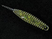 Силикон Fishup Aji Tanta 1,3" 412 - UV Clear/Chartreuse (10шт/уп)
