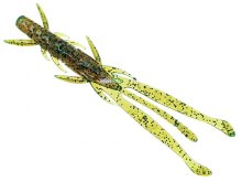Силикон Fishup Shrimp 3,6" 017 - Motor Oil Pepper (7шт/уп)
