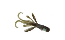 Силикон Jackall Dumdumhog 3.0" SK Green Pumpkin Blue/Pearl White (8шт/уп)
