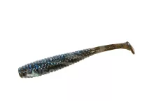 Силикон Jackall I Shad Tail 2.8" Dark Amber Blue Flake (10шт/уп)