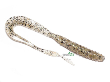 Силікон Keitech Mad Wag Slim 4,5" - 320 Silver Shad