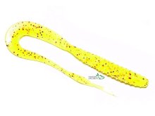 Силікон Keitech Mad Wag Slim 4,5" - pal#01 Chartreuse Red Flake