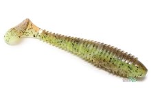 Силикон Keitech Swing Impact FAT 5,8" - 401 Green Pumpkin Pepper Chartreuse