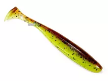 Силикон Keitech Easy Shiner 3,5" - 401 Green Pumpkin Pepper/Chartreuse