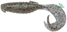 Силикон Keitech Flapper Grub 4,0" - 320 Silver Shad