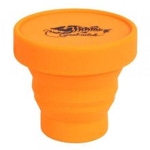 Стакан складной TRAMP силиконовый с крышкой оранж 180мл (TRC-083-orange)