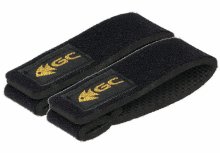 Стяжки для удилищ Golden Catch Rod Belt RB-01N Black M 2шт