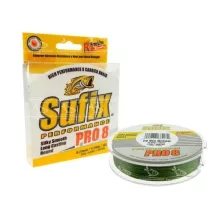 Шнур Sufix Performance PRO 8 135м 0,15мм/21lb Lo-Vis Green
