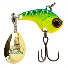 Тейл-спиннер Jackall Deracoup 10,5г Blueback Chartreuse