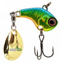 Тейл-спиннер Jackall Deracoup 14,0г HL Lime Gold