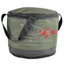 Відро Carp Zoom Collapsible Bait Bucket для замішування прикормка з кришкою (CZ4786)