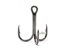 Трійник Kosadaka "Treble hook cutting point" black KT-41 BC №04 (5шт/уп)