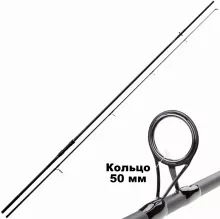 Удилище карповое Daiwa Black Widow 17 Carp B, 3,90м 3,75lbs 2-х частное, 50мм