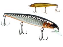Воблер Jackall Magsquad 128SP 21г - HL Gold & Silver Black