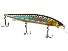 Воблер Jackall RV-Minnow 110SP 16,3г - HL Silver & Black