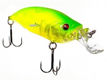 Воблер Megabass I x I Shad Type-R 57SF 7,0г - Clear Lime Chart