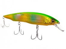 Воблер Megabass Kanata SW 160F GG Gold Lime Rainbow